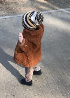 repose ams ファーコート　ボアコート　ボア　ジャケット　ブラウン