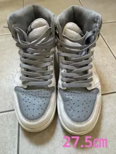 NIKE AIR JORDAN 1 HIGH OG グレー ホワイトのサムネイル