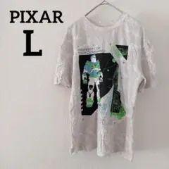 美品✨PIXAR 【L】バズ・ライトイヤー Tシャツ グラフィックTシャツ 半袖