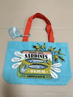 【新品タグ付き】Trader Joe's サーディンデザインエコバッグ