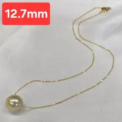 SV ゴールデンパール ネックレス 12.7mm 40cm 金メッキのサムネイル