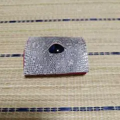 トカゲレザー 赤 小銭入れ