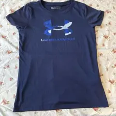 UNDER ARMOUR レディース 半袖Tシャツ ネイビーのサムネイル