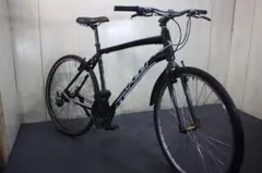 CYLVA クロスバイク マットブラック SHIMANO 24段変速 - メルカリ