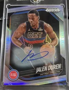 NBAカード Jalen Duren RC サイン /49 auto 直筆サイン - メルカリ