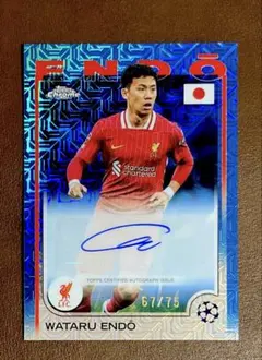 K.様専用 遠藤航 リバプール 直筆サインカード topps - メルカリ