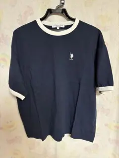 U.S. POLO ASSN. ネイビー Tシャツ Fサイズ