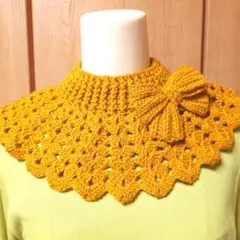 キラキラネックウォーマー（リボン付）