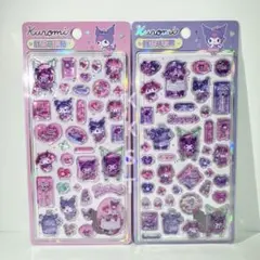 sanrio サンリオ クロミ マイメロ ドロップシール 2枚セット ラメ入り