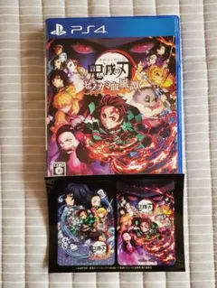 PS4 鬼滅の刃 ヒノカミ血風譚 ステッカーシール付