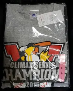 【新品未開封】福岡ソフトバンクホークス 2015 CS優勝記念Tシャツ