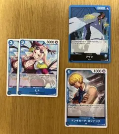 ワンピースカード　師弟の絆　青クザン　デッキパーツ