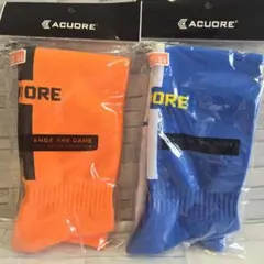 新品未開封ACUOREサッカーソックス22センチ～24のサムネイル