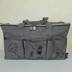 MOOMIN ムーミン ボストンバッグ グレー