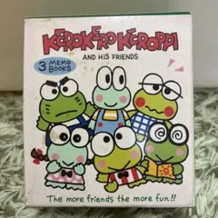 けろけろけろっぴ メモ3冊 1992年 サンリオ 日本製 箱付