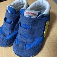 ミキハウス×ミズノ　MIZUNO コラボシューズ マジックテープ式