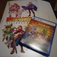 PS5 聖剣伝説 VISIONS of MANA 初回特典紙ケースおまけ