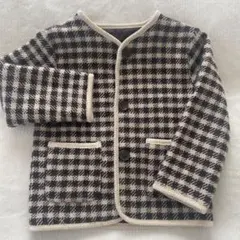 130 チェック柄 ジャケット アウター