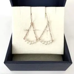 VENDOME AOYAMA K18 YG ダイヤモンド ピアス 品質保証書付 - メルカリ