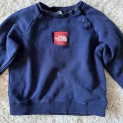 THE NORTH FACE ネイビー トレーナー 90サイズ