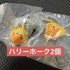 プロ野球マスコット めじるしアクセサリー ハリーホーク 2個セット ガチャ