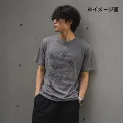 新品・タグ付！Freude ドライ プリントロゴ 半袖Ｔシャツ グレー Ｌサイズのサムネイル