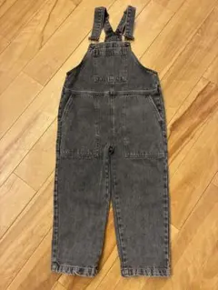 main story ダークグレー オーバーオール 6y