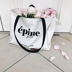 épine shop bag tote ivory エピヌ トートバッグ 完売品