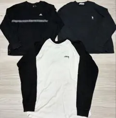 STUSSY adidas POLO ロンT 3着セットのサムネイル