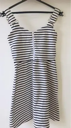 ボーダー　ミニワンピース