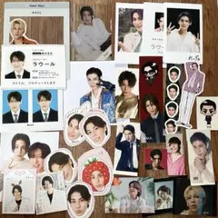 SnowManラウール　特典カード/ステッカー/切抜き