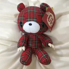 グルーミー タータンチェック ぬいぐるみ チャックスGP 柄 森チャック