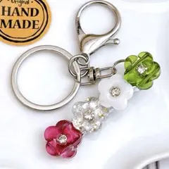 ハンドメイド　レジン　キークリップ　キーフック　キーホルダー　アクセサリー　キー