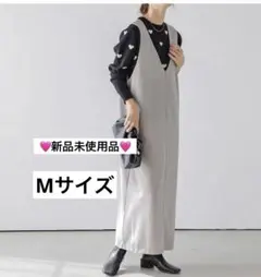 ジャンパースカート ロングワンピース