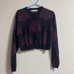 kunti de yoyo クロップドカーディガン