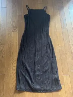 ブラック キャミワンピース Mサイズ