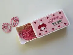 超激レア♡ マイスウィートピアノ クリップ 非売品 ノベルティ イチゴ サンリオ