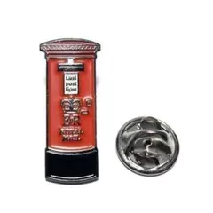 pin-1439　ラペルピン★ピンズ　郵便ポスト　イギリス　英国　ロイヤルメール