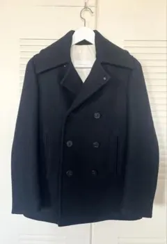 ippei takei 黒 ピーコート