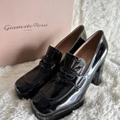 【未使用級】Gianvito Rossi ジャンヴィト ロッシROUENパンプスのサムネイル