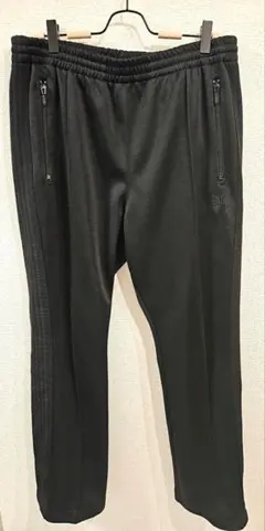 Needles トラックパンツ 2019aw 黒×緑 サイズS - メルカリ