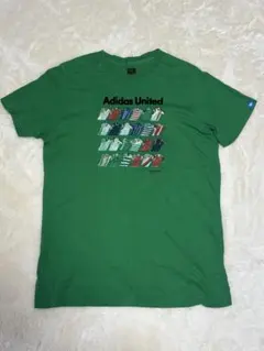 adidas united Tシャツ