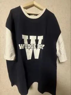 Wudge Boy ネイビー ホワイト Tシャツ Lサイズ