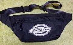【美品】ディッキーズ Dickies ウエストバッグ ボディバッグ ブラック 黒