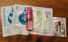 La Sana ヘアエッセンス、シャンプー他