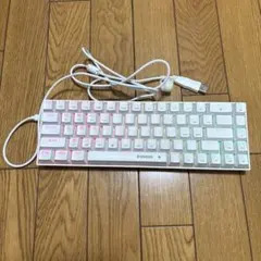 E-YOOSO ゲーミングキーボード ホワイト 有線