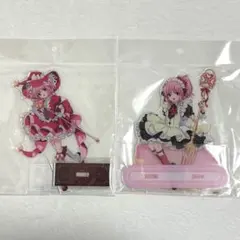しゅごキャラ あむ 原作絵 ザッキャラ アクスタ アクリルスタンド 4点 