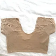 汗とりインナー　ショート丈　ベージュ