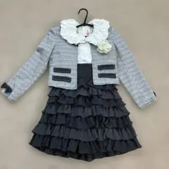 メゾピアノ 120 フォーマルドレスとジャケットセット