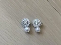 パールイヤリング　ブライダル アクセサリー